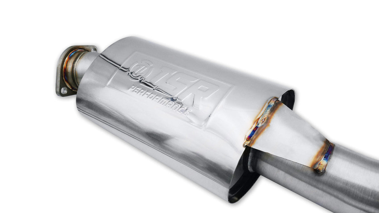 ISR Performance - Single GT Exhaust With Burnt Tip- Nissan 350Z (IS-GT-350Z-BT)