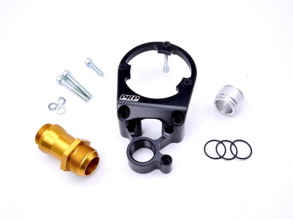 Platinum Racing Products -  Twin Cam Pro CAS Bracket With Optional -20AN Head Drain Fittings