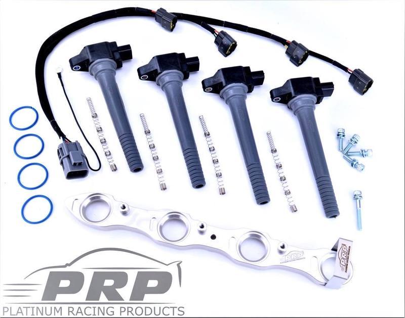 Platinum Racing Products - SR20 Coil Kit for S13 & Series 1 S14 & 180SX, Big Hole Rocker Cover