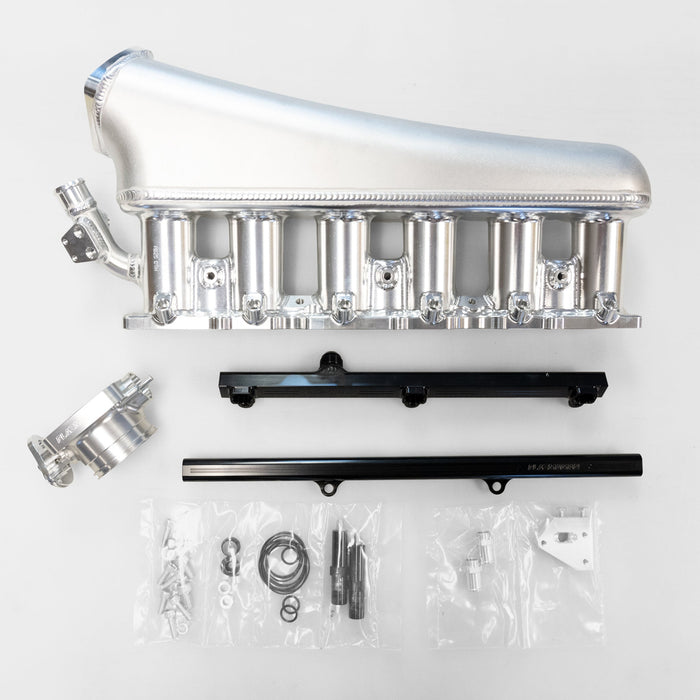 PLAZMAMAN - RB25 INTAKE MANIFOLD – FULL BILLET RUNNER 6-INJECTOR