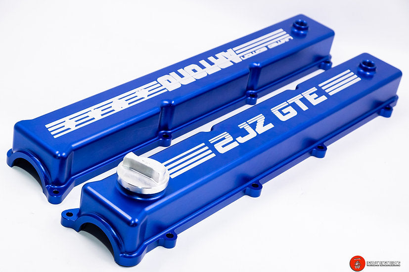 Ichiban Engineering - 2JZ - GE - Slim CNC Billet Valve Covers