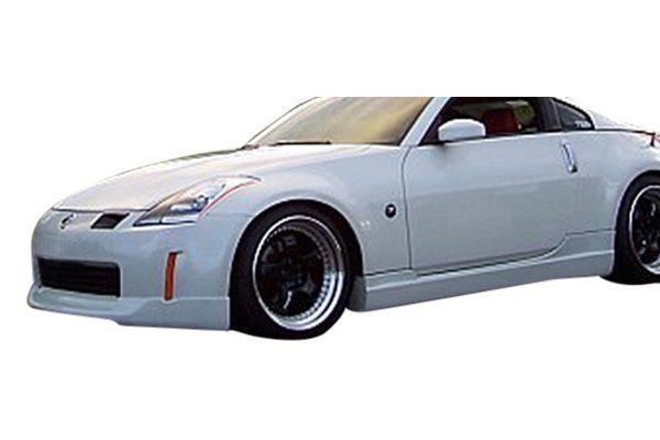 KBD - Nissan 350Z 2006-2008 ING Style 1 Piece Polyurethane Front Lip (37-2142)