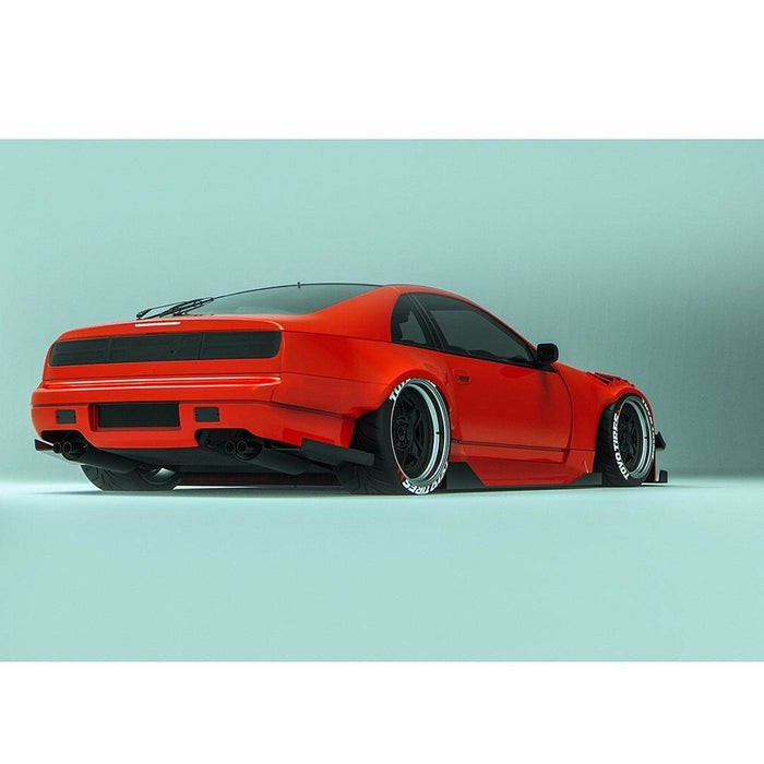 KBD - Nissan 300ZX 1990-1996 2+2 PMZ-K V2 2 Piece Polyurethane Rear Fenders & Add Ons (37-6114)