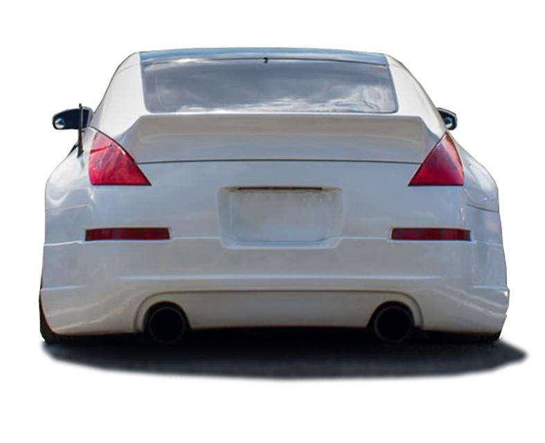 KBD - Nissan 350Z 2003-2008 Duckbill Style 1 Piece Polyurethane Rear Wing Spoiler (37-6043)