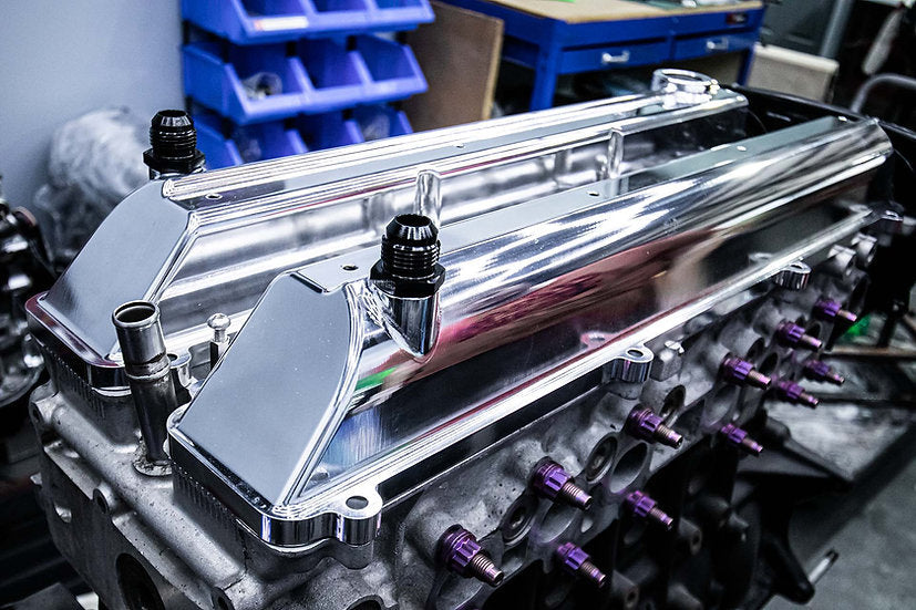 Ichiban Engineering - 2JZ - GTE - CNC Billet Valve Covers