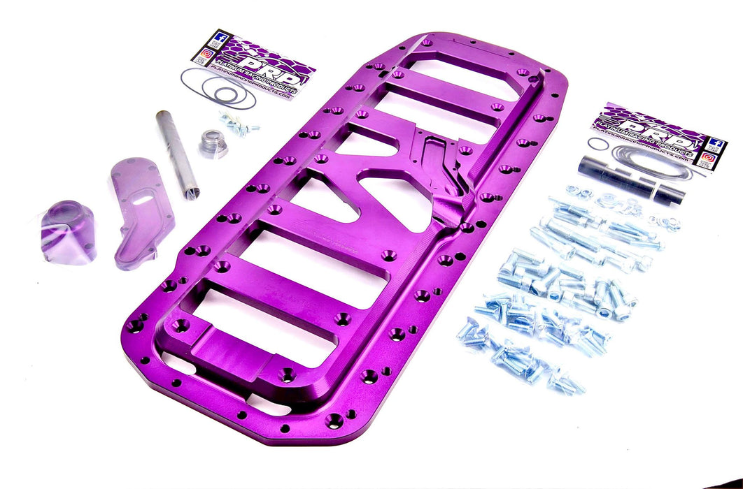 Platinum Racing Products - RB30 WET SUMP BLACK BRACE