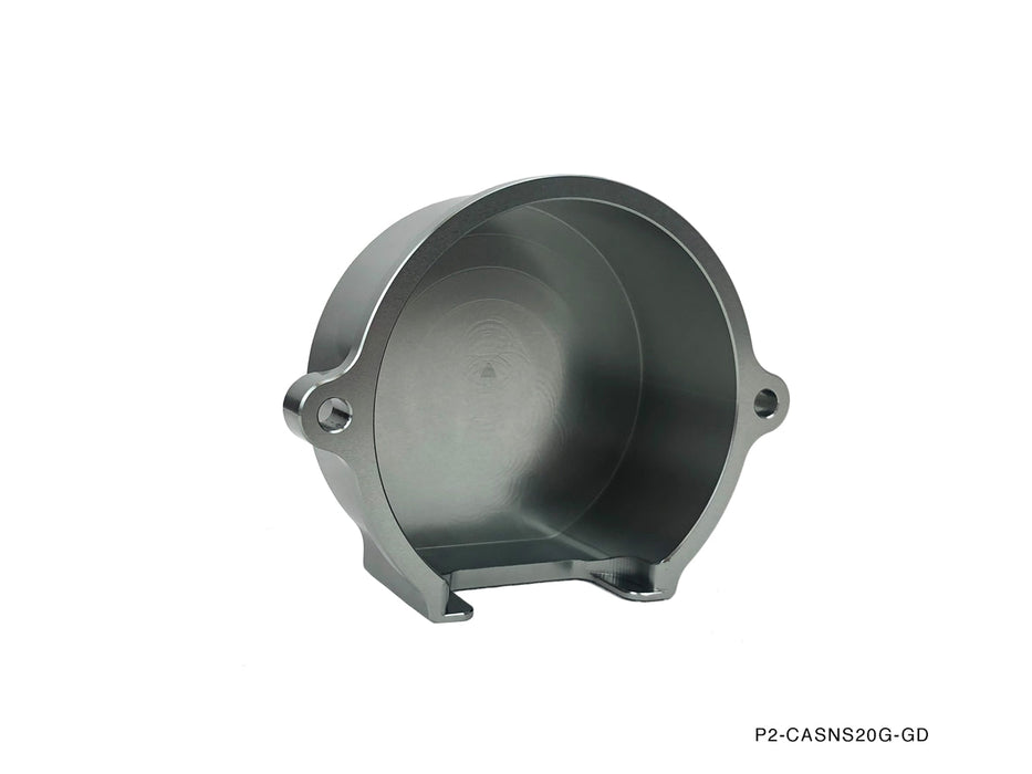 P2M - NISSAN SR20DET CAS COVER - GUN METAL (P2-CASNS20G-GD)