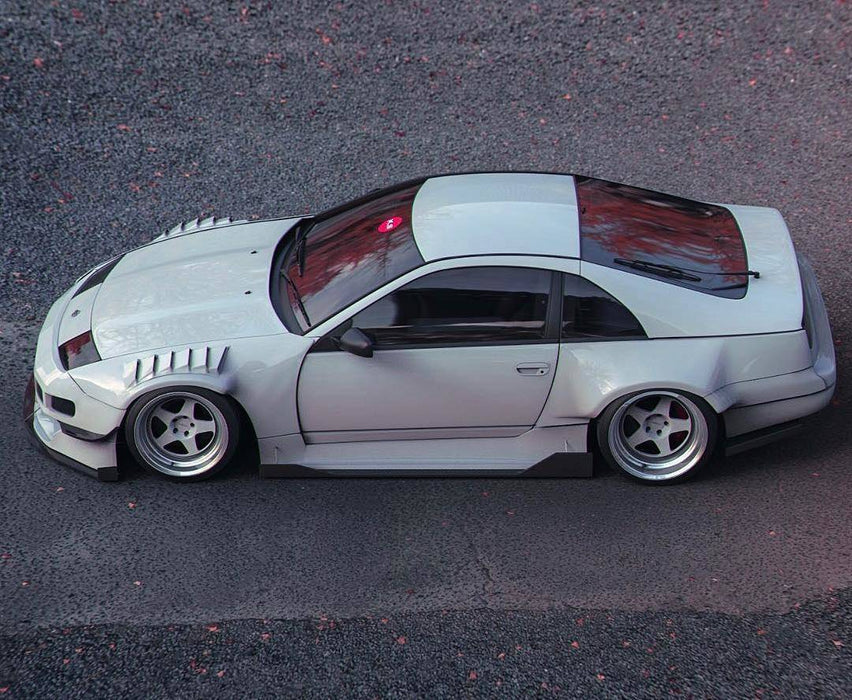 KBD - Nissan 300ZX 1990-1996 2+2 PMZ-K V2 2 Piece Polyurethane Rear Fenders & Add Ons (37-6114)