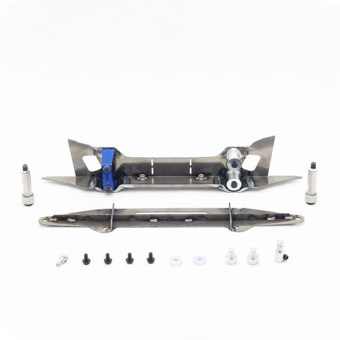 WiseFab - Nissan 350Z | Infiniti G35 Front Drift Angle Lock Kit with Rack Relocation (WF350 INS)