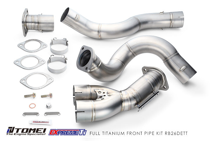 Tomei - FULL TITANIUM FRONT PIPE KIT EXPREME Ti RB26DETT (TB6080-NS05A)