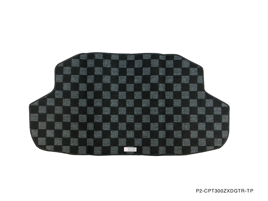 P2M - NISSAN Z32 300ZX 1990-96 REAR TRUNK MAT ONLY : DARK GREY (P2-CPT300ZXDGTR-TP)