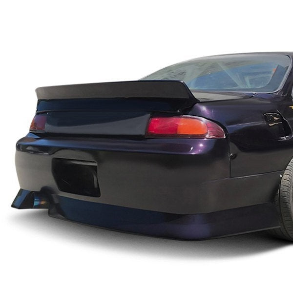 KBD - Nissan 240SX S14 ALL 1995-1998 DM3 1 Piece Polyurethane Rear Bumper (37-6079)