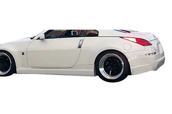 KBD - Nissan 350Z 2003-2008 ING Style 2 Piece Polyurethane Side Skirts (37-2296)