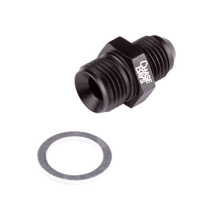 Chase Bays - 16x1.5 to 6AN Adapter w/ Aluminum Crush Washer (CB-M16CRUSH)