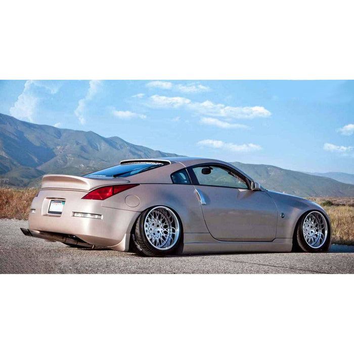 KBD - Nissan 350Z 2003-2008 ING Style 2 Piece Polyurethane Side Skirts (37-2296)