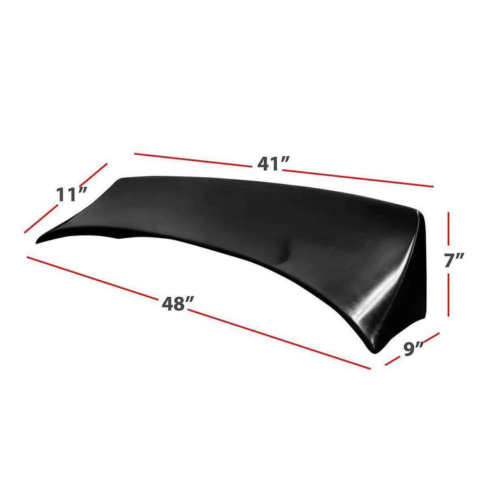 KBD - Nissan 350Z 2003-2008 Duckbill Style 1 Piece Polyurethane Rear Wing Spoiler (37-6043)