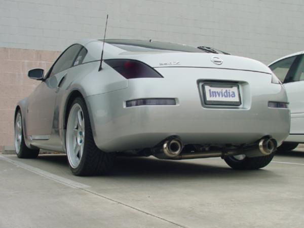 Invidia - 02-06 Nissan 350z 60mm REGULAR N1 Y-Pipe Back Exhaust System (HS02N3ZGTP)