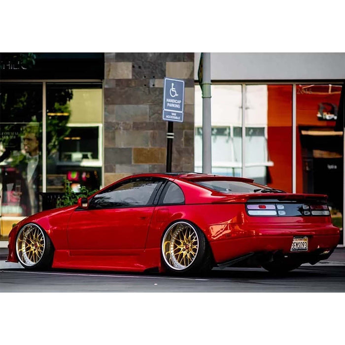 KBD - Nissan 300ZX 1990-1996 2+0 PMZ-K V2 2 Piece Polyurethane Rear Fenders & Add Ons (37-6113)