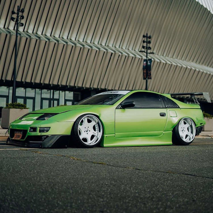 KBD - Nissan 300ZX 1990-1996 2+0 PMZ-K V2 2 Piece Polyurethane Rear Fenders & Add Ons (37-6113)