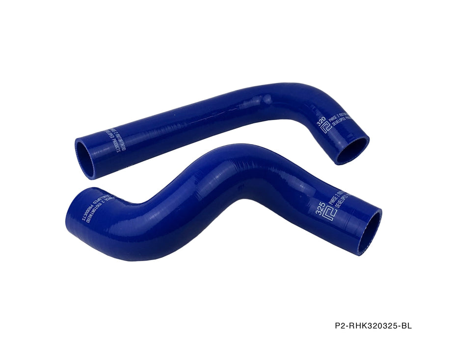 P2M - MAZDA 1984-85 RX-7 13B SE RADIATOR HOSE KIT : BLUE (P2-RHK320325-BL)