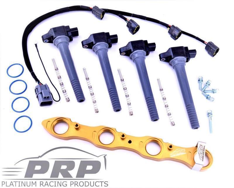 Platinum Racing Products - SR20 Coil Kit for S13 & Series 1 S14 & 180SX, Big Hole Rocker Cover