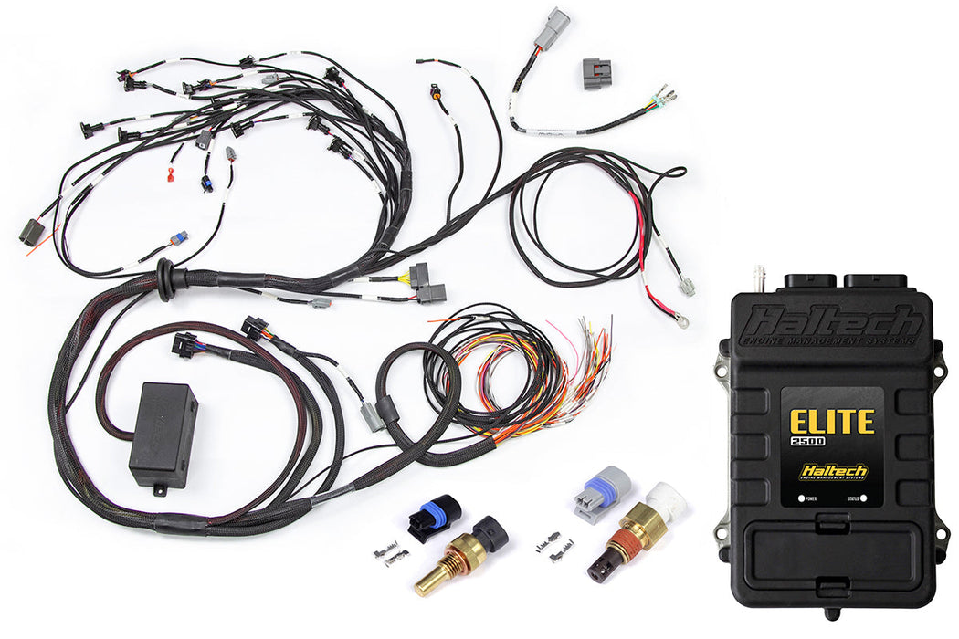 Haltech - Elite 2500 + Terminated Harness Kit for Nissan RB Engines (no ignition sub-harness, no CAS sub-harness) (HT-151306)