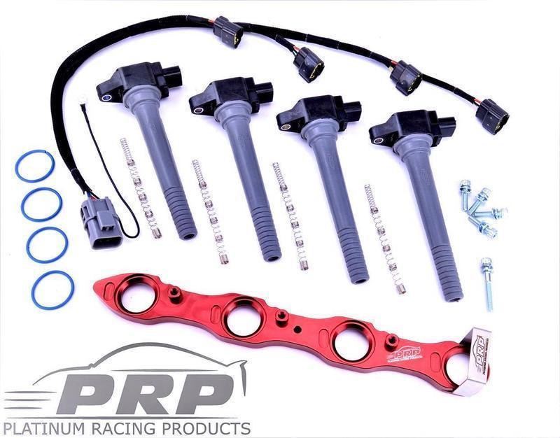 Platinum Racing Products - SR20 Coil Kit for S13 & Series 1 S14 & 180SX, Big Hole Rocker Cover