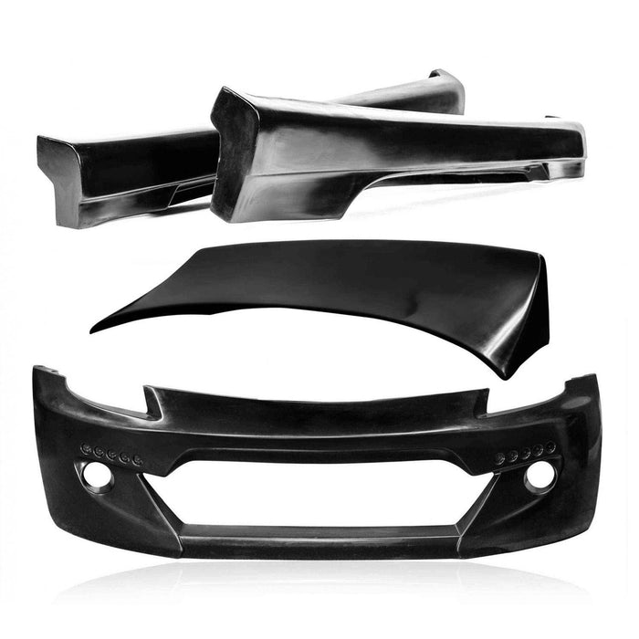 KBD - Nissan 350z 2003-2008 BNY Style 4 Piece Polyurethane Full Body Kit (37-6617)