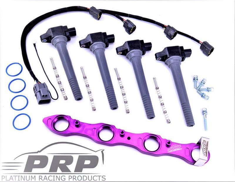 Platinum Racing Products - SR20 Coil Kit for S13 & Series 1 S14 & 180SX, Big Hole Rocker Cover