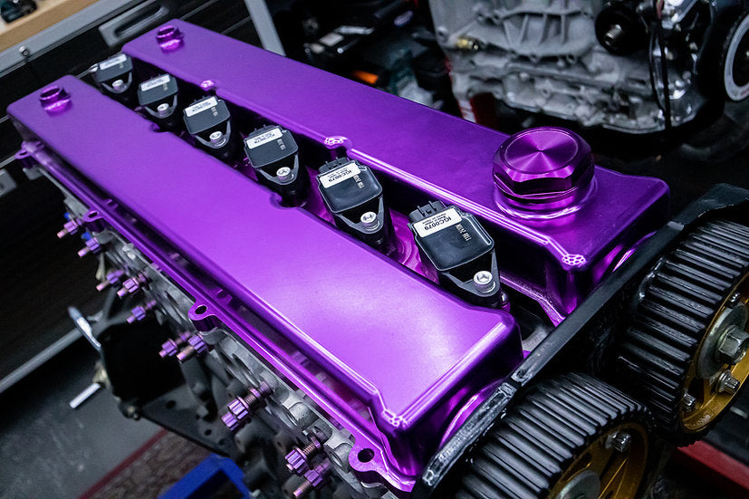 Ichiban Engineering - 2JZ - GE - Slim CNC Billet Valve Covers