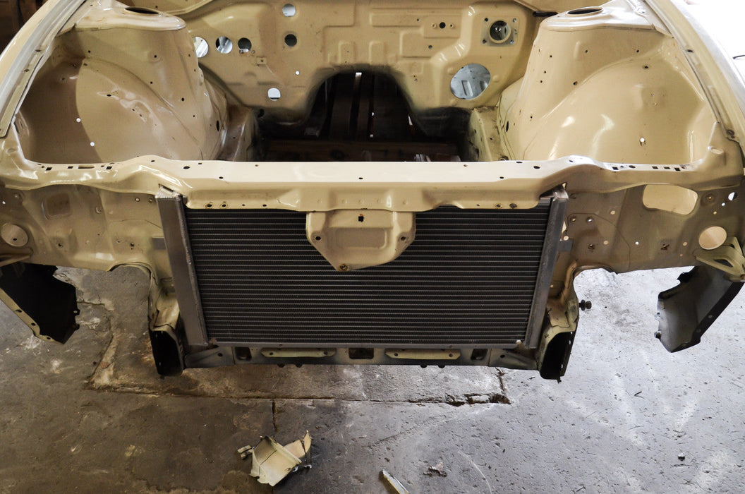 Chase Bays - Tucked Aluminum Radiator - Nissan 240sx S13 / S14 / S15 and R32 (CB-14RAD-138)