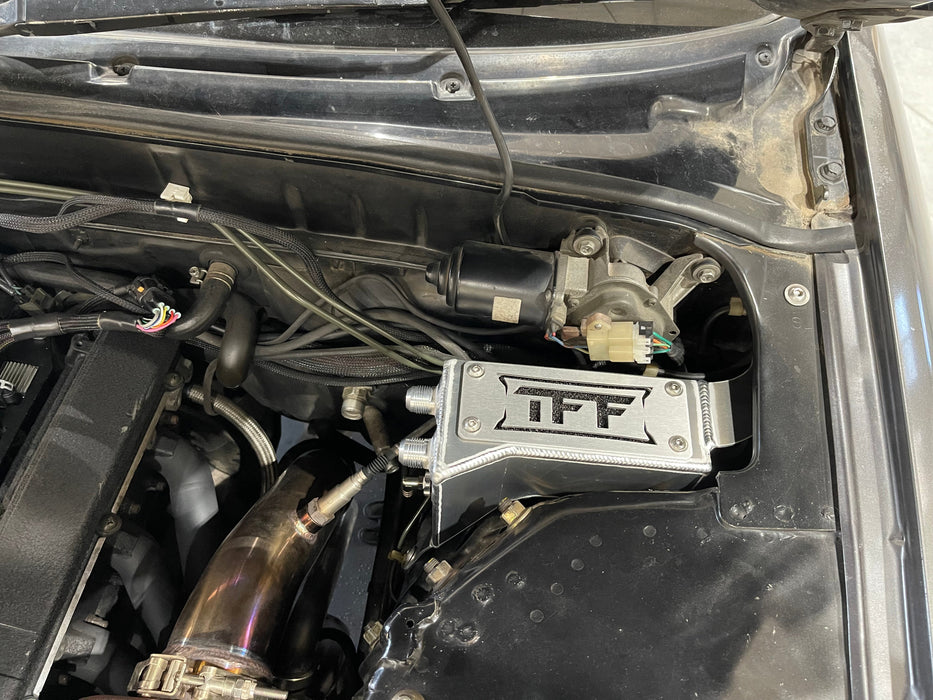 True Focus Fabrication - NISSAN SKYLINE R32 - TUCKED OIL CATCH CAN