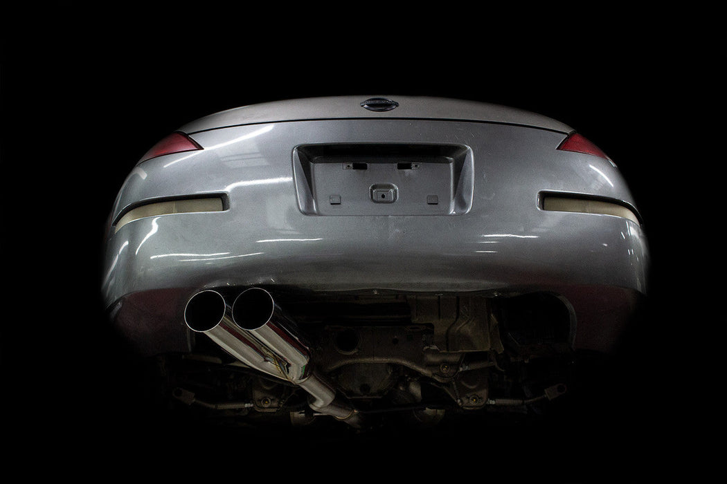 ISR Performance - EP Dual Boso 4" Tip Exhaust - Nissan 350Z (IS-EPDual-350BO)