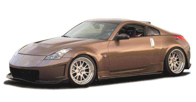 KBD - Nissan 350Z 2003-2008 N3-R Style 4 Piece Polyurethane Full Body Kit (37-6609)