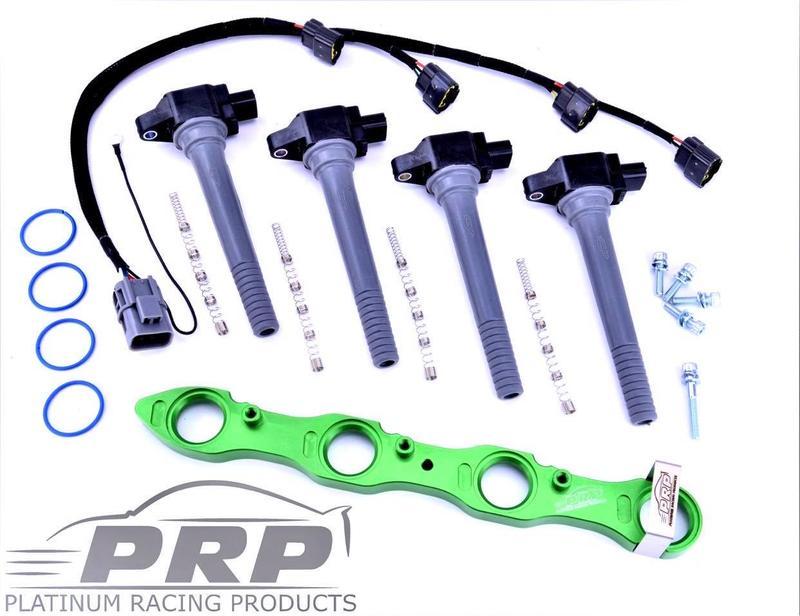 Platinum Racing Products - SR20 Coil Kit for S13 & Series 1 S14 & 180SX, Big Hole Rocker Cover