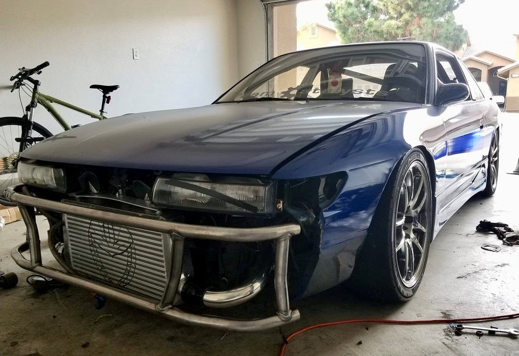 True Focus Fabrication - NISSAN S13/S14/S15/R32 - FRONT DUAL ROW BASH BAR - VERSION 2 (NIS-F-BB-DRV2)