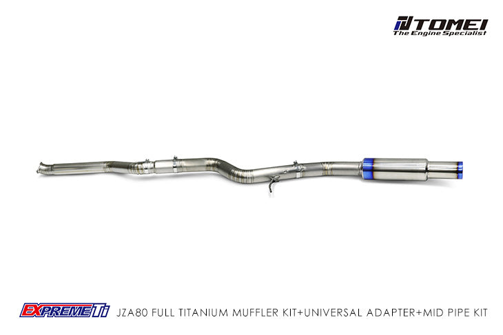 Tomei -  FULL TITANIUM MUFFLER KIT EXPREME Ti SUPRA JZA80 (TB6090-TY03A)