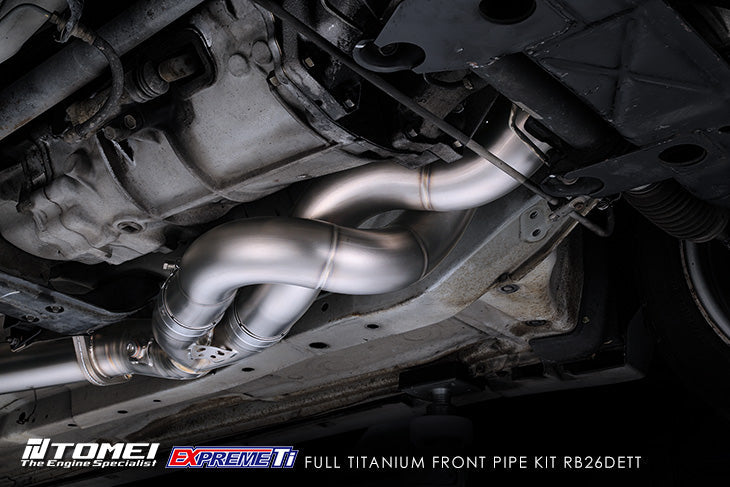 Tomei - FULL TITANIUM FRONT PIPE KIT EXPREME Ti RB26DETT (TB6080-NS05A)