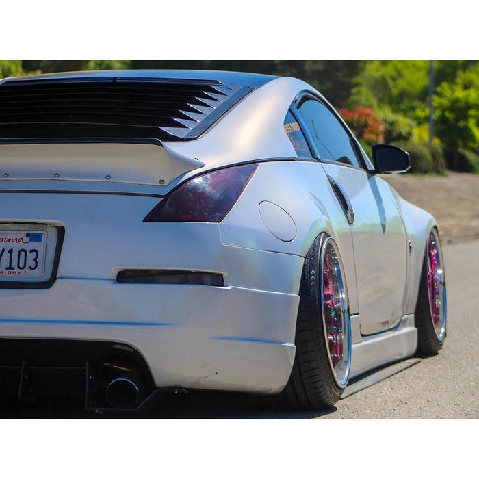 KBD - Nissan 350Z 2003-2008 ING Style 2 Piece Polyurethane Side Skirts (37-2296)