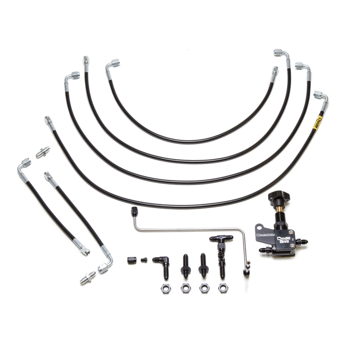 Chase Bays - Brake Line Relocation for Nissan 240sx S13 / S14 / S15 with Single Piston Brake Booster Delete (CB-N-S134BBE)