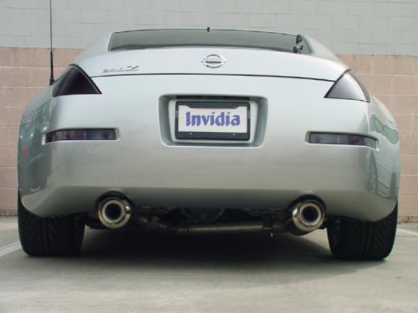 Invidia - 02-06 Nissan 350z 60mm REGULAR N1 Y-Pipe Back Exhaust System (HS02N3ZGTP)