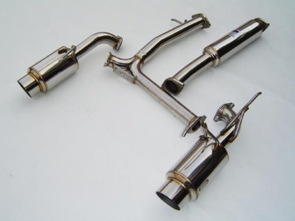 Invidia - 02-06 Nissan 350z 60mm REGULAR N1 Y-Pipe Back Exhaust System (HS02N3ZGTP)