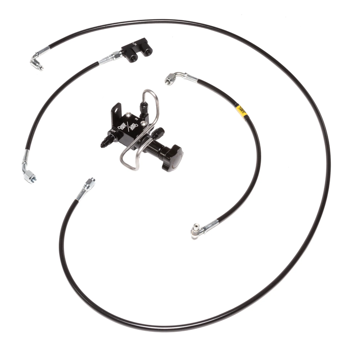 Chase Bays - Brake Line Relocation for Toyota Supra JZA80 / SC300 / SC400 with Single Piston Brake Booster Delete (CB-SUPRA-BBE)