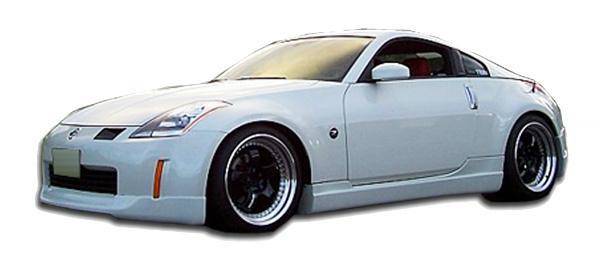 KBD - Nissan 350Z 2003-2008 ING Style 2 Piece Polyurethane Side Skirts (37-2296)