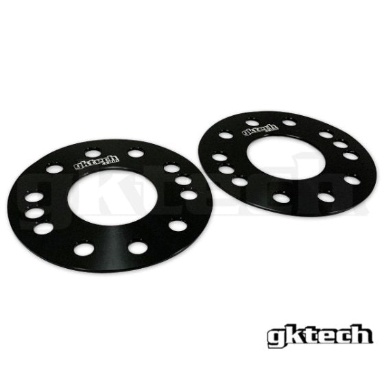 GKTech - 4/5X114.3 3MM HUB CENTRIC SLIP ON SPACERS (SPCR-3MMX)