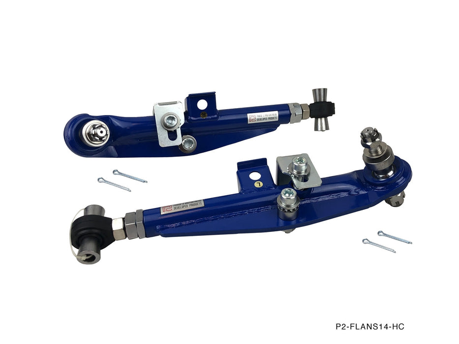 P2M - NISSAN S14 ADJUSTABLE FRONT LOWER CONTROL ARMS (P2-FLCANS14-HC)