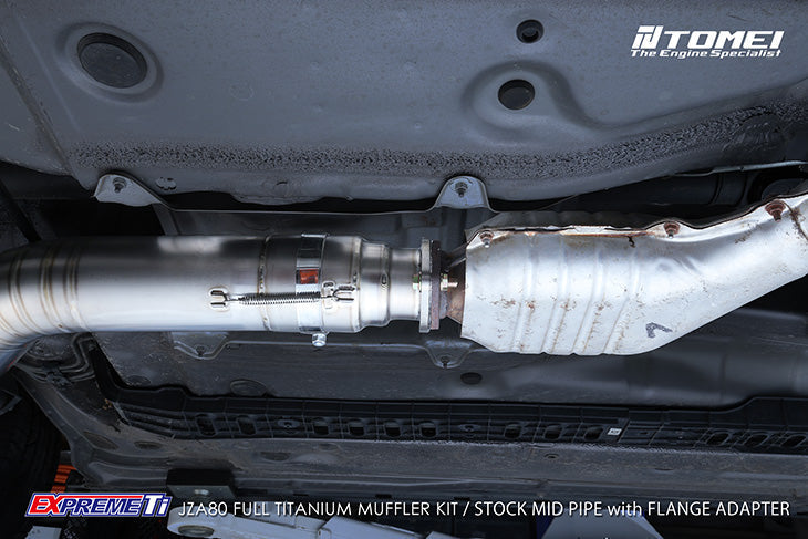 Tomei -  FULL TITANIUM MUFFLER KIT EXPREME Ti SUPRA JZA80 (TB6090-TY03A)