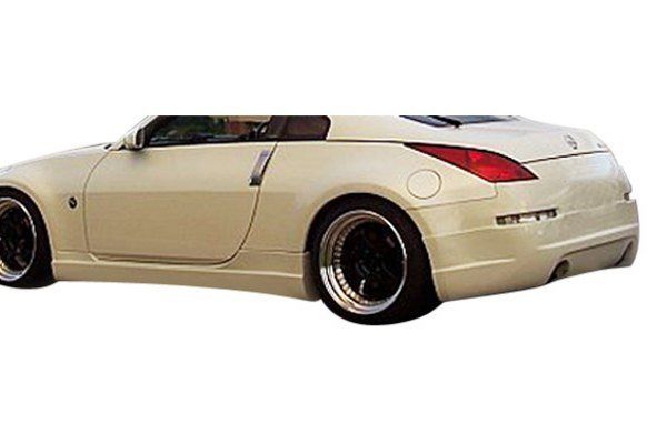 KBD - Nissan 350Z 2003-2008 ING Style 2 Piece Polyurethane Side Skirts (37-2296)