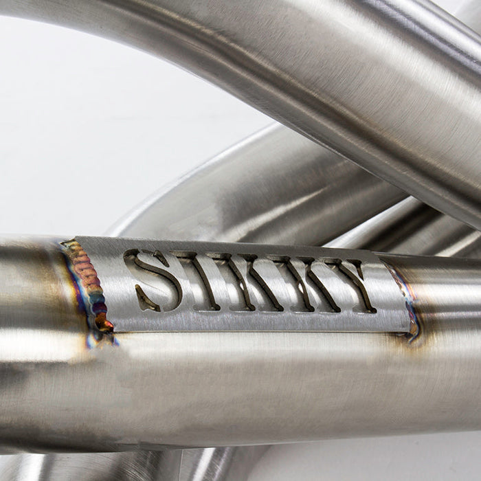 Sikky Manufacturing - Nissan 240sx (LHD) LSx Swap Headers – 1 7/8″ 304 Stainless Steel (SM-HDR002SS)