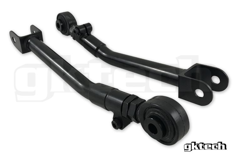 GKTech - V4 - S13 240SX/R32 SKYLINE REAR TOE ARMS (S13X-TOEX)